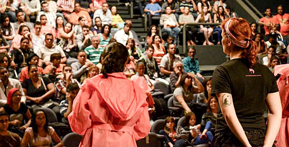 Segundo pesquisa dos organizadores, 30% do público nunca havia frequentado um teatro Fotos: divulgação